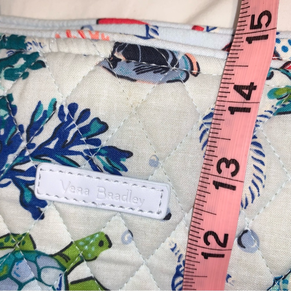 VERA BRADLEY sealife NAUTICAL beach theme Antilles tote bag - Picture 12 of 15
